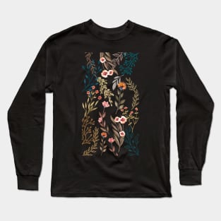 Fall Pressed Flowers Celestes Studio© Long Sleeve T-Shirt